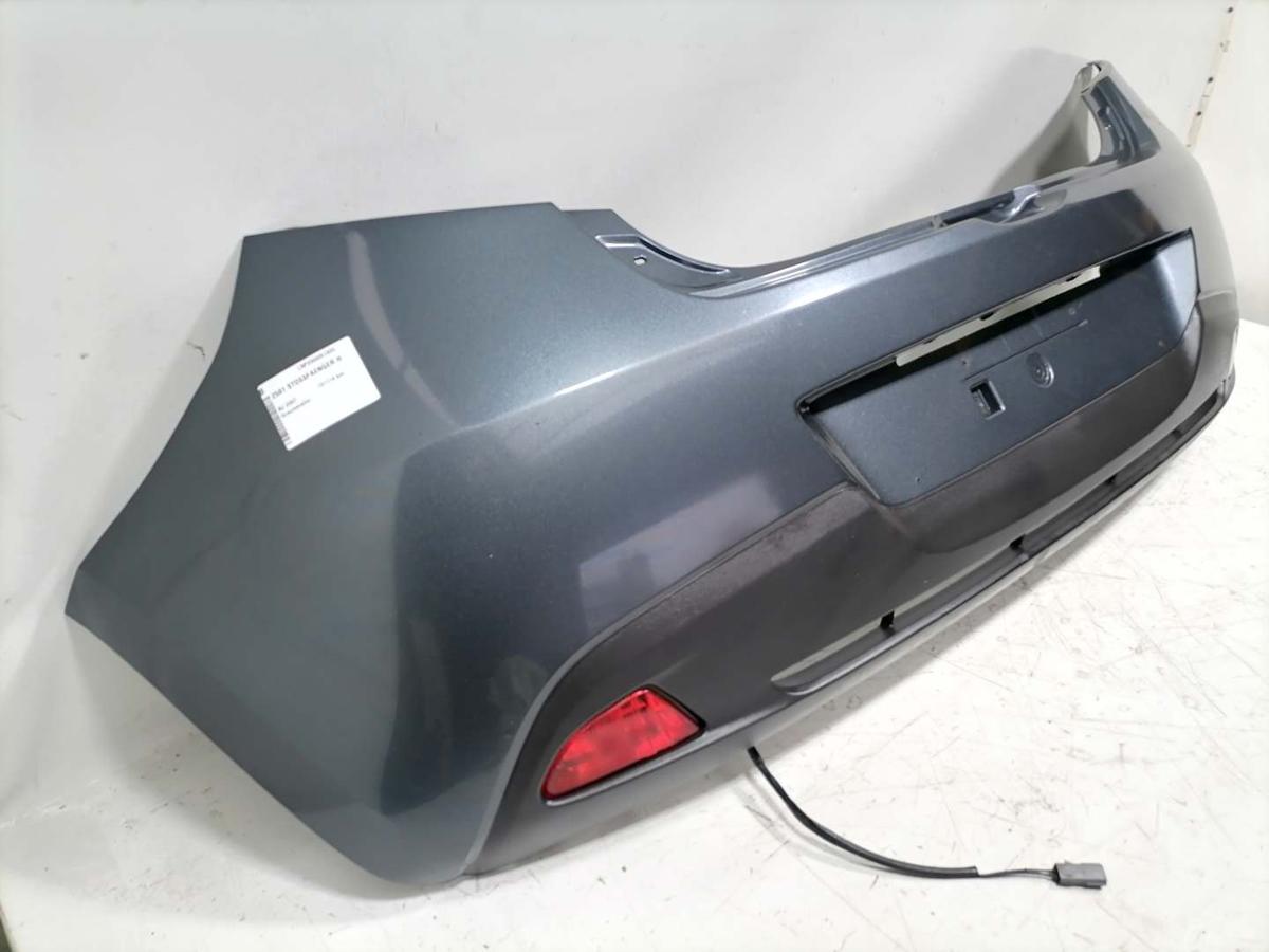 Mazda 2 DE original Stoßstange Stossfänger hinten Graumetallic Bj.2009